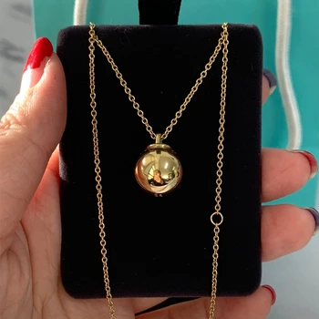 Original 100% S925 Sterling Silver Necklace Loving Heart Pendant Necklace Women Logo Fine High-End Jewelry Valentines GIFT 
Original 100% S925 Sterling Silver Necklace Loving Heart Pendant Necklace Women Logo Fine High-End Jewelry Valentines GIFT