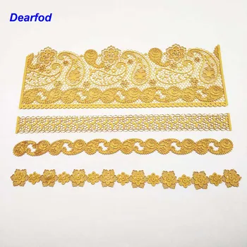 DBS003 Silicone Mold Big Size Flower pattern Silicone Lace Mold Sugar Craft Cake Brim Decoration Tool
DBS003 Silicone Mold Big Size Flower pattern Silicone Lace Mold Sugar Craft Cake Brim Decoration Tool