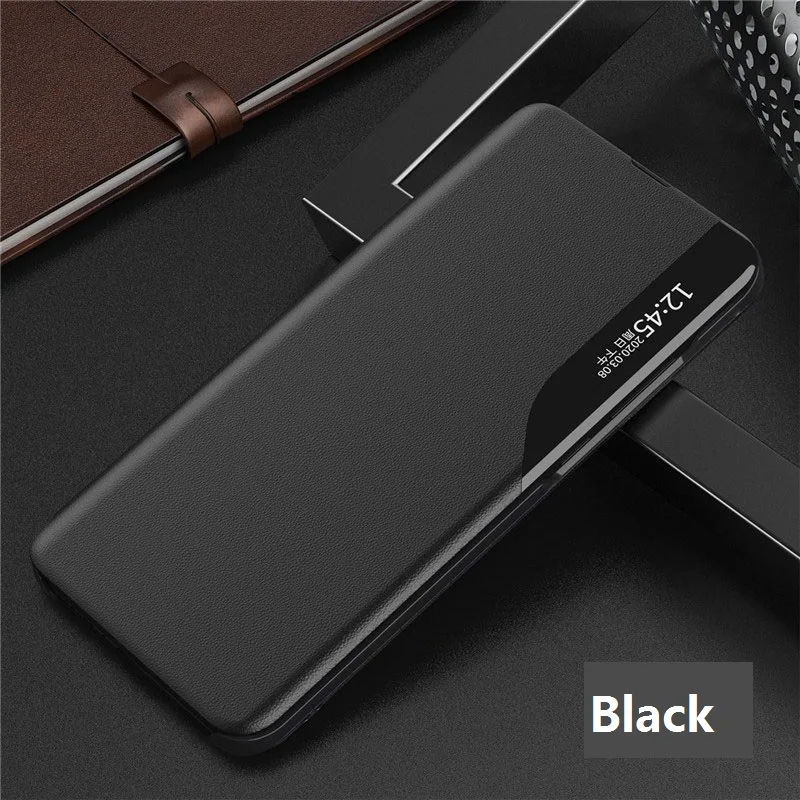Чехол с окошком для Samsung Galaxy A51 A71 5G A31 чехол магнитом кожаный M31 M30S M21 S10 lite Note 10