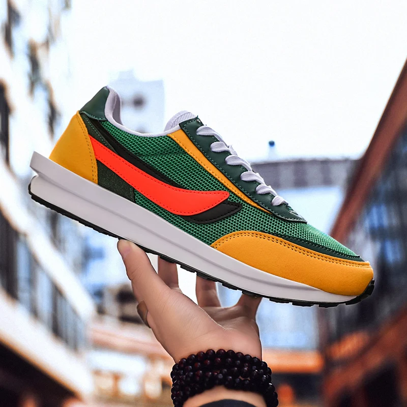 Designer LDWAFFLE/SACAI Off Sneaker Men Women Sneaker Luxury Running Shoes Road Star Joggers Color Orange White
Designer LDWAFFLE/SACAI Off Sneaker Men Women Sneaker Luxury Running Shoes Road Star Joggers Color Orange White