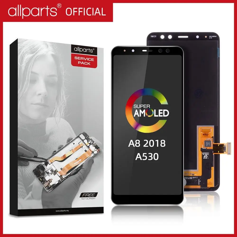 AMOLED 5.6'' Display LCD for SAMSUNG Galaxy A8 2018 LCD LCD Touch Digitizer Assembly for SAMSUNG Galaxy A8 2018 LCD
AMOLED 5.6'' Display LCD for SAMSUNG Galaxy A8 2018 LCD LCD Touch Digitizer Assembly for SAMSUNG Galaxy A8 2018 LCD