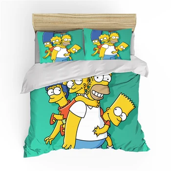 The Simpsons Bed Linens Duvet Covers Pillowcases Simpsons cartoon Comforter Bedding Sets Bedclothes Bed Linen Bed Set(No sheet)
The Simpsons Bed Linens Duvet Covers Pillowcases Simpsons cartoon Comforter Bedding Sets Bedclothes Bed Linen Bed Set(No sheet)