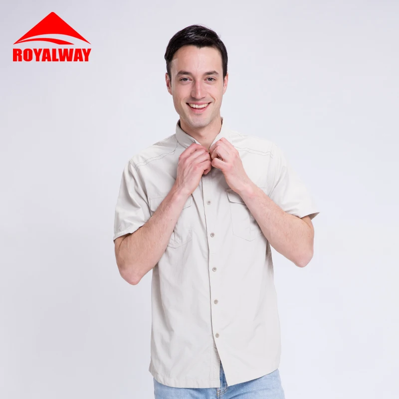 ROYALWAY Outdoor Sports Mens Summer Quick Dry Camping Hiking Fishing Military Functional Shirts Short Sleeve RIM7073BS
ROYALWAY Outdoor Sports Mens Summer Quick Dry Camping Hiking Fishing Military Functional Shirts Short Sleeve RIM7073BS