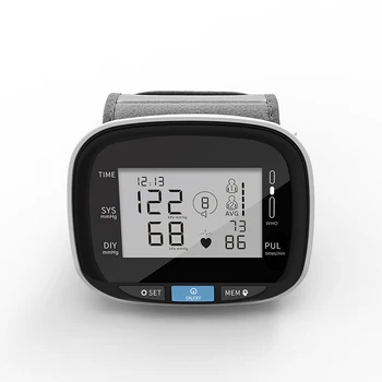 Portable Wrist Sphygmomanometer Automatic Measurement Digital LCD Display Blood Pressure Monitor Heart Beat Rate Pulse Meter
Portable Wrist Sphygmomanometer Automatic Measurement Digital LCD Display Blood Pressure Monitor Heart Beat Rate Pulse Meter