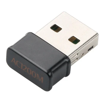 Mini USB 1200Mbps Wireless Adapter Dual Band 802.11Acbgn 2.4G/5GHz USB 3.0 Interface for LAPtop Desktop COMPuter
Mini USB 1200Mbps Wireless Adapter Dual Band 802.11Acbgn 2.4G/5GHz USB 3.0 Interface for LAPtop Desktop COMPuter