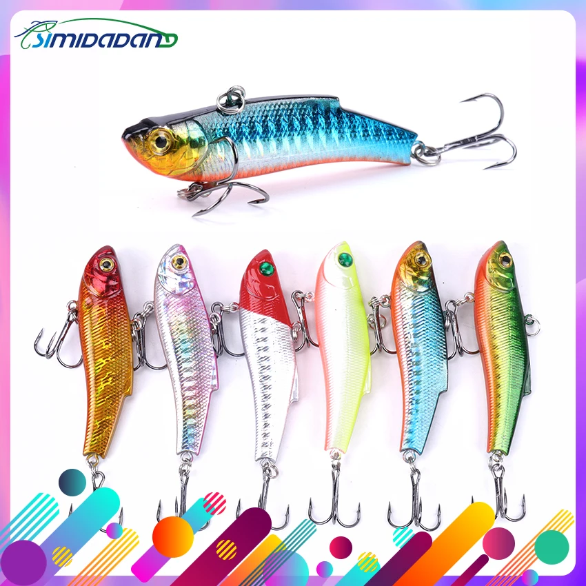 1PC Winter Sea Artificial Hard Fishing Lure VIB Bait 3D Eyes With Lead Inside Diving Swivel Jig Wing Wobbler Crank Bait
1PC Winter Sea Artificial Hard Fishing Lure VIB Bait 3D Eyes With Lead Inside Diving Swivel Jig Wing Wobbler Crank Bait