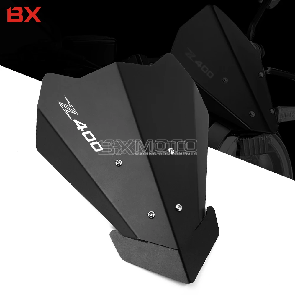Motorcycle Windshield WindScreen Front Screen for Kawasaki Z400 z400 2019 2020 CNC Aluminum WindScreen wind deflector Accessoris
Motorcycle Windshield WindScreen Front Screen for Kawasaki Z400 z400 2019 2020 CNC Aluminum WindScreen wind deflector Accessoris