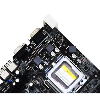 G31 DDR2 Memory Dual Channels PCI Express LGA 775 771 Module Motherboard For Desktop USB2.0 High Speed MicroATX Accessories
G31 DDR2 Memory Dual Channels PCI Express LGA 775 771 Module Motherboard For Desktop USB2.0 High Speed MicroATX Accessories