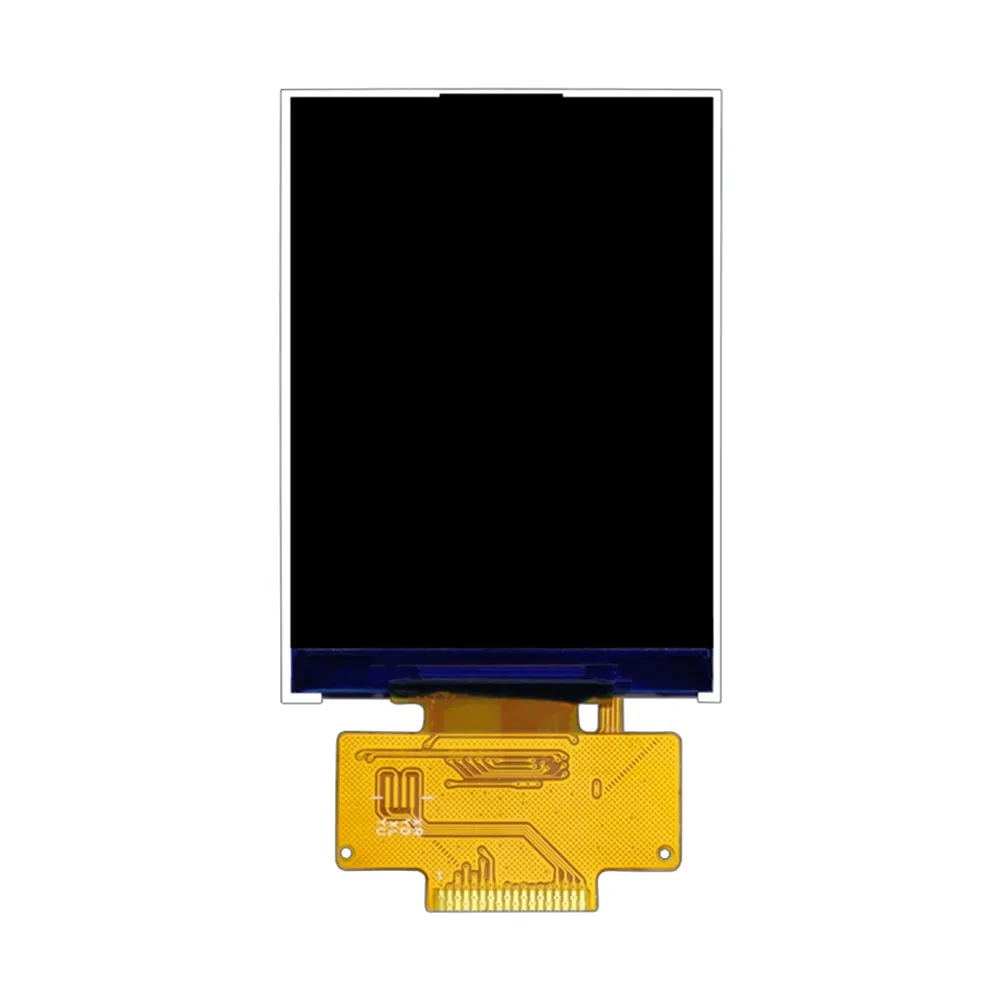 2.4 inch TFT LCD display Wide viewing angle 240*320 resolution Welding 18PIN Drive IL9341 Color screen
2.4 inch TFT LCD display Wide viewing angle 240*320 resolution Welding 18PIN Drive IL9341 Color screen