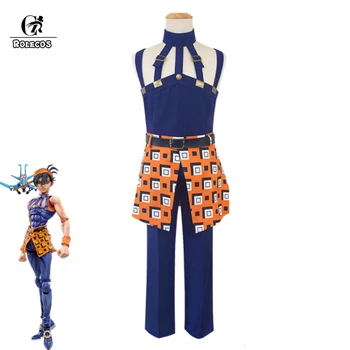 ROLECOS Anime JOJO JoJo Bizarre Adventure Cosplay Costume Ghirga Narancia Uniform Men Women Cosplay Outfit Dress Halloween Suit 
ROLECOS Anime JOJO JoJo Bizarre Adventure Cosplay Costume Ghirga Narancia Uniform Men Women Cosplay Outfit Dress Halloween Suit