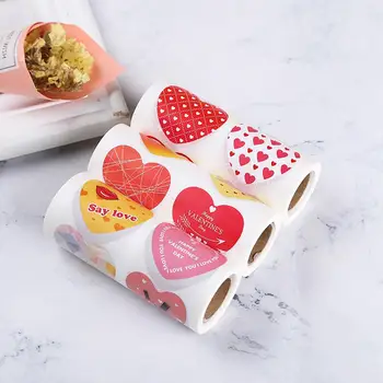 3Roll Heart-shaped Colorful Stickers Adhesive Sticker For Valentine's Day Gift Wedding Birthday Card Decoration Sticker
3Roll Heart-shaped Colorful Stickers Adhesive Sticker For Valentine's Day Gift Wedding Birthday Card Decoration Sticker
