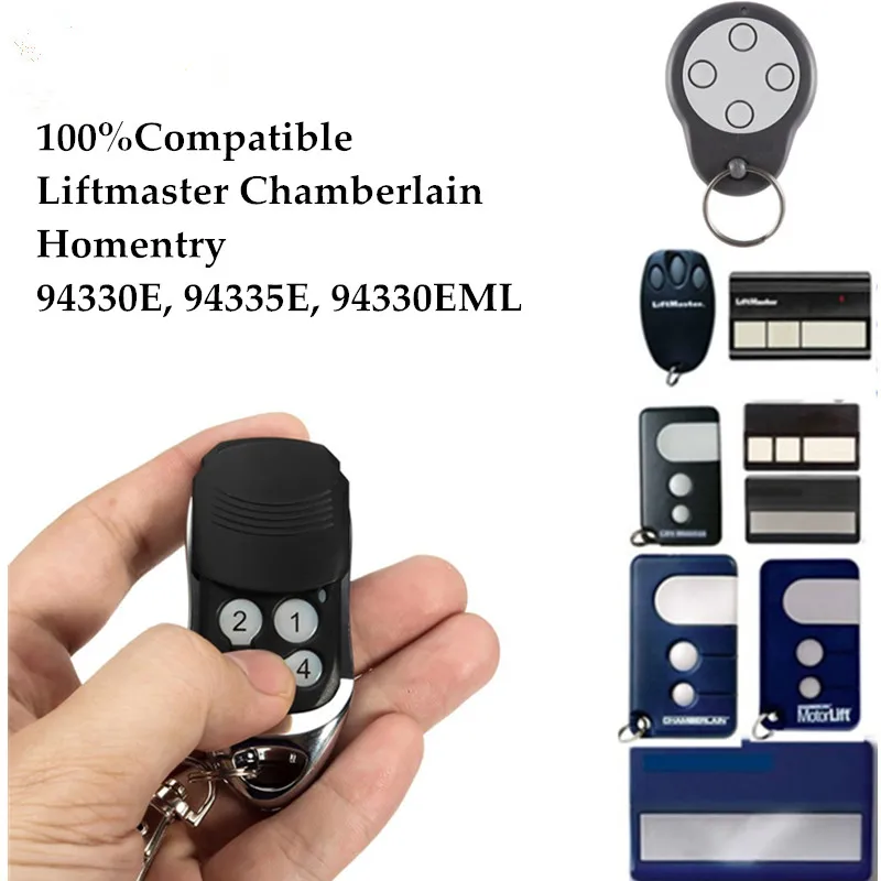 Liftmaster 94335E Chamberlain 94335E garage door remote control 433.92mhz garage remote control rolling code door opener
Liftmaster 94335E Chamberlain 94335E garage door remote control 433.92mhz garage remote control rolling code door opener