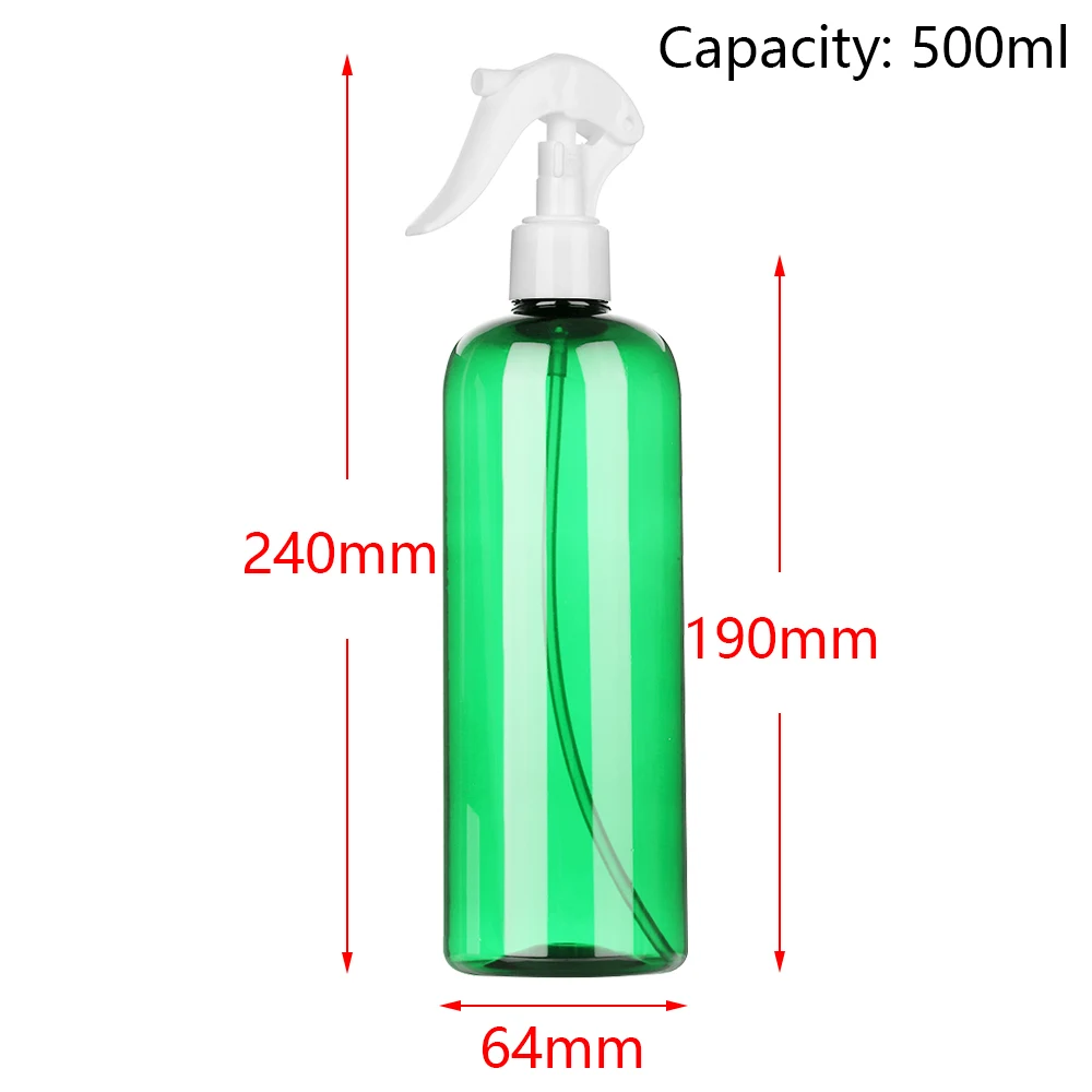 1 шт., многоцветная пластиковая бутылка-распылитель, 500 мл | AliExpress