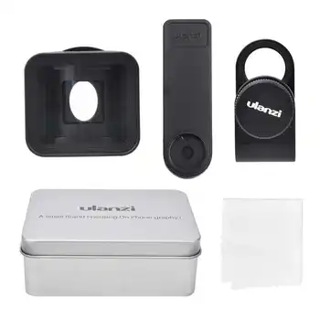 Ulanzi Anamorphic Lens for iPhone XS 1.33X Wide Screen Video Widescreen Slr Movie Videomaker Filmmaker Universal Phone Lens