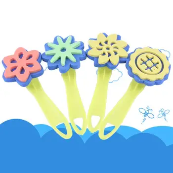 4Pcs Flower EVA Sponge Painting Stamper Brush Children DIY Drawing Accessory early education Toys For Kids
4Pcs Flower EVA Sponge Painting Stamper Brush Children DIY Drawing Accessory early education Toys For Kids