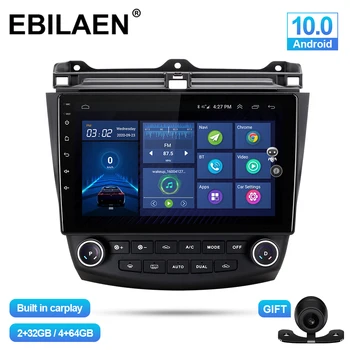 EBILAEN Car Multimedia player For Honda Accord 7 2003-2007 Android 10.0 Autoradio GPS Navigation Radio Camera IPS Screen 4G RDS
EBILAEN Car Multimedia player For Honda Accord 7 2003-2007 Android 10.0 Autoradio GPS Navigation Radio Camera IPS Screen 4G RDS