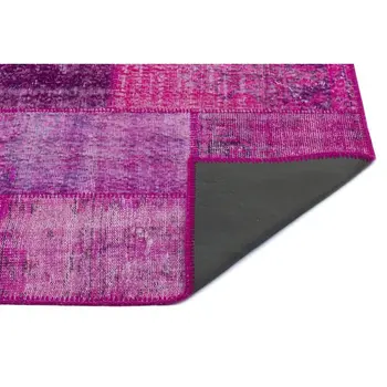 Handmade Fuchsia Vintage Overdyed Patchwork Area Rug 120x180 Cm-3'11''X5'11''
Handmade Fuchsia Vintage Overdyed Patchwork Area Rug 120x180 Cm-3'11''X5'11''