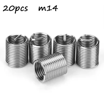 20PCS Thread Repair Insert Kit Set Stainless Steel For Hardware Repair Tools M14
20PCS Thread Repair Insert Kit Set Stainless Steel For Hardware Repair Tools M14