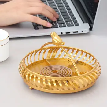 Metal Iron Birdcage Mosquito Coil Holder Insect Repellent Rack Repellent Incense D08F
Metal Iron Birdcage Mosquito Coil Holder Insect Repellent Rack Repellent Incense D08F