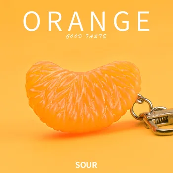 Lifelike Imitation Fruit Keychain Orange Strawberry Keyring Female Jewelry Cartoon Car Handbag Key Chain
Lifelike Imitation Fruit Keychain Orange Strawberry Keyring Female Jewelry Cartoon Car Handbag Key Chain
