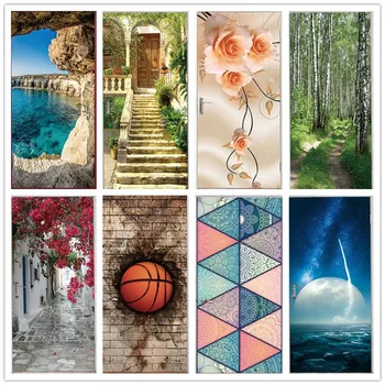 PVC Mural Paper Print Art 3D Lake Sea Bookshelf Door Stickers Home Decor Picture Self Adhesive Waterproof Wallpaper For Bedroom
PVC Mural Paper Print Art 3D Lake Sea Bookshelf Door Stickers Home Decor Picture Self Adhesive Waterproof Wallpaper For Bedroom