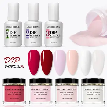 Dipping Powder Set Nail Polish Set Primer Sealing Layer Desiccant Nail Starter Kit Dip Powder System
Dipping Powder Set Nail Polish Set Primer Sealing Layer Desiccant Nail Starter Kit Dip Powder System