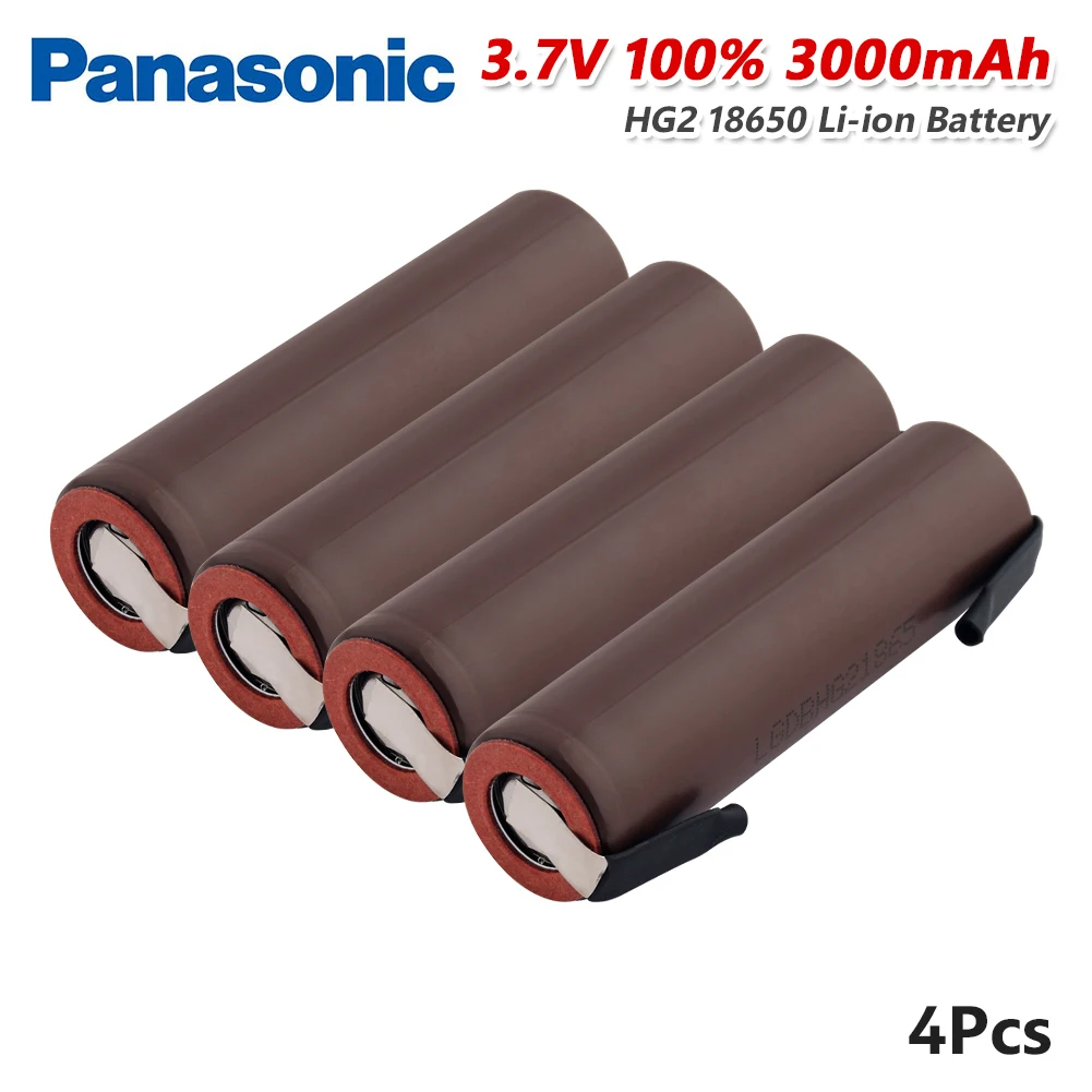 Новинка 100% г. перезаряжаемая литиевая батарея Panasonic HG2 18650 3000 мАч 3 7 в разряд 20 А
