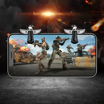 Creative Phone Joystick L1 R1 Control Shooter Trigger Fire Button Pubg Controller Mobile Gamepad
Creative Phone Joystick L1 R1 Control Shooter Trigger Fire Button Pubg Controller Mobile Gamepad