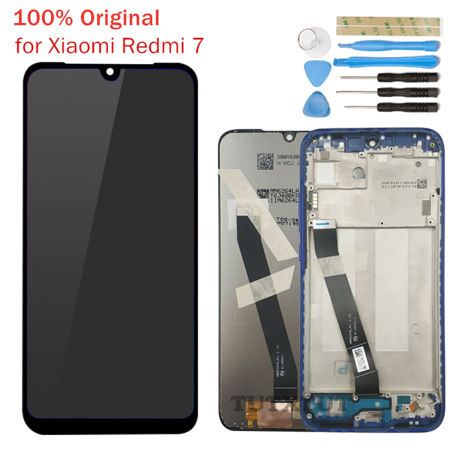 Original for Xiaomi Redmi 7 LCD Display Frame Screen Touch Digitizer Assembly for Xiaomi Redmi 7 LCD Display Spare Repair Parts
Original for Xiaomi Redmi 7 LCD Display Frame Screen Touch Digitizer Assembly for Xiaomi Redmi 7 LCD Display Spare Repair Parts