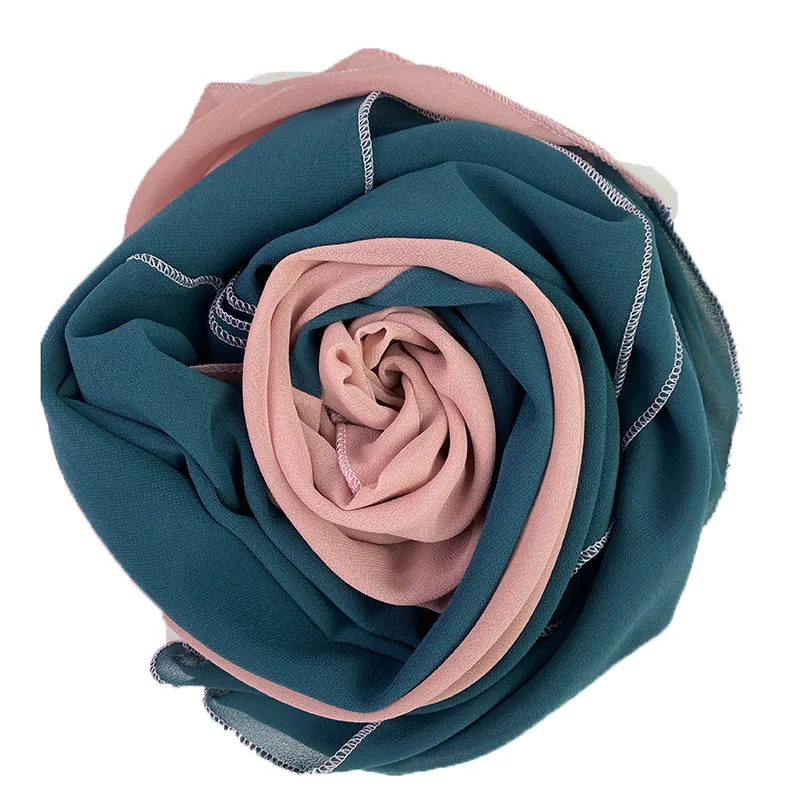 H9ab3a6b02b764c02ba1ed6436cd7889e2 Two Color Chiffon Hijab H9ab3a6b02b764c02ba1ed6436cd7889e2
