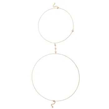 Stainless Steel Zircon Crystal Body Belly Night Club Waist Chain For Women Bikini Beach Harness Chains Necklace Body Jewelry
Stainless Steel Zircon Crystal Body Belly Night Club Waist Chain For Women Bikini Beach Harness Chains Necklace Body Jewelry