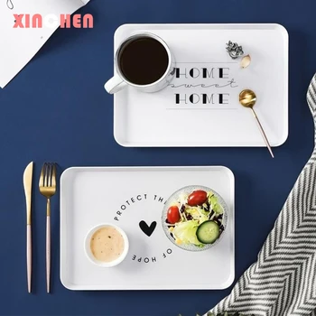 Nordic Plastic Storage Tray Serving Tray Tea Breakfast Dessert Tray Snack Plate Storage Plates Square Accessories Cosmetics Dish
Nordic Plastic Storage Tray Serving Tray Tea Breakfast Dessert Tray Snack Plate Storage Plates Square Accessories Cosmetics Dish
