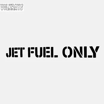 Volkrays Personality Car Sticker Jet Fuel Only Accessories Reflective Watrproof Vinyl Decal Black/Silver,2cm*13cm
Volkrays Personality Car Sticker Jet Fuel Only Accessories Reflective Watrproof Vinyl Decal Black/Silver,2cm*13cm