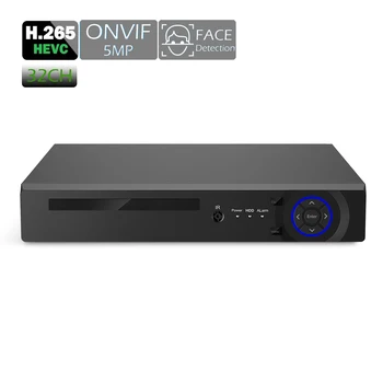 HDMI VGA 4K 5M NVR Metal Case 32CH Face Detection H.265++ NVR CCTV NVR For IP Camera ONVIF Security System 3G 4G WIFI
HDMI VGA 4K 5M NVR Metal Case 32CH Face Detection H.265++ NVR CCTV NVR For IP Camera ONVIF Security System 3G 4G WIFI