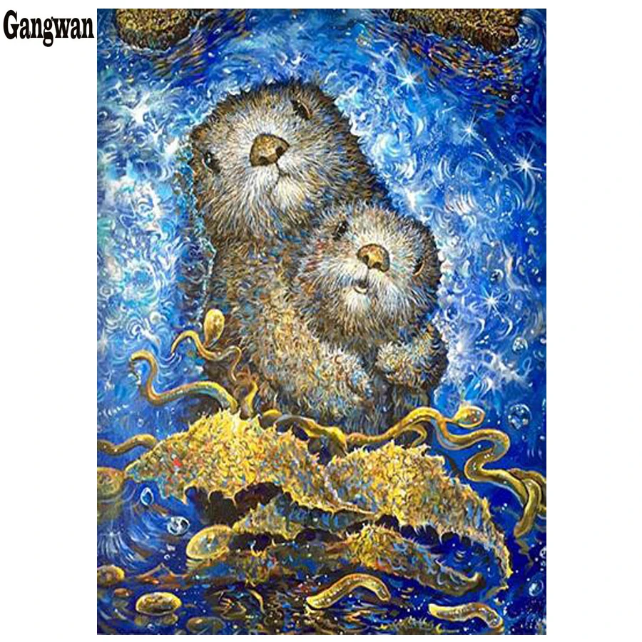 DIY Diamond Painting 5D Full Square Drill Otter scenery Embroidery Cross Stitch cute Animal pattern kids gift hobby Home Decor
DIY Diamond Painting 5D Full Square Drill Otter scenery Embroidery Cross Stitch cute Animal pattern kids gift hobby Home Decor