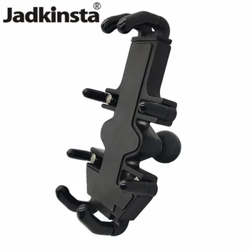Jadkinsta Universal Spring Loaded Cell Phone Cradle Holder with 1 Inch Ball Diamond Plate For RAM MOUNT for 4.7-7.12 inch Phone
Jadkinsta Universal Spring Loaded Cell Phone Cradle Holder with 1 Inch Ball Diamond Plate For RAM MOUNT for 4.7-7.12 inch Phone