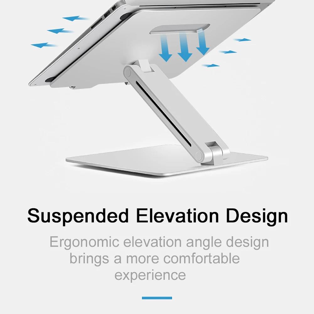 Adjustable Folding Aluminum Tablet Laptop Stand Notebook Holder For Macbook Air Pro Notebook Support Cooling Pad Mount For PC
Adjustable Folding Aluminum Tablet Laptop Stand Notebook Holder For Macbook Air Pro Notebook Support Cooling Pad Mount For PC
