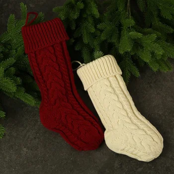 1 Set of 4 Pcs Delicate Christmas Stocks Creative Knitting Gift Storage Bags
1 Set of 4 Pcs Delicate Christmas Stocks Creative Knitting Gift Storage Bags