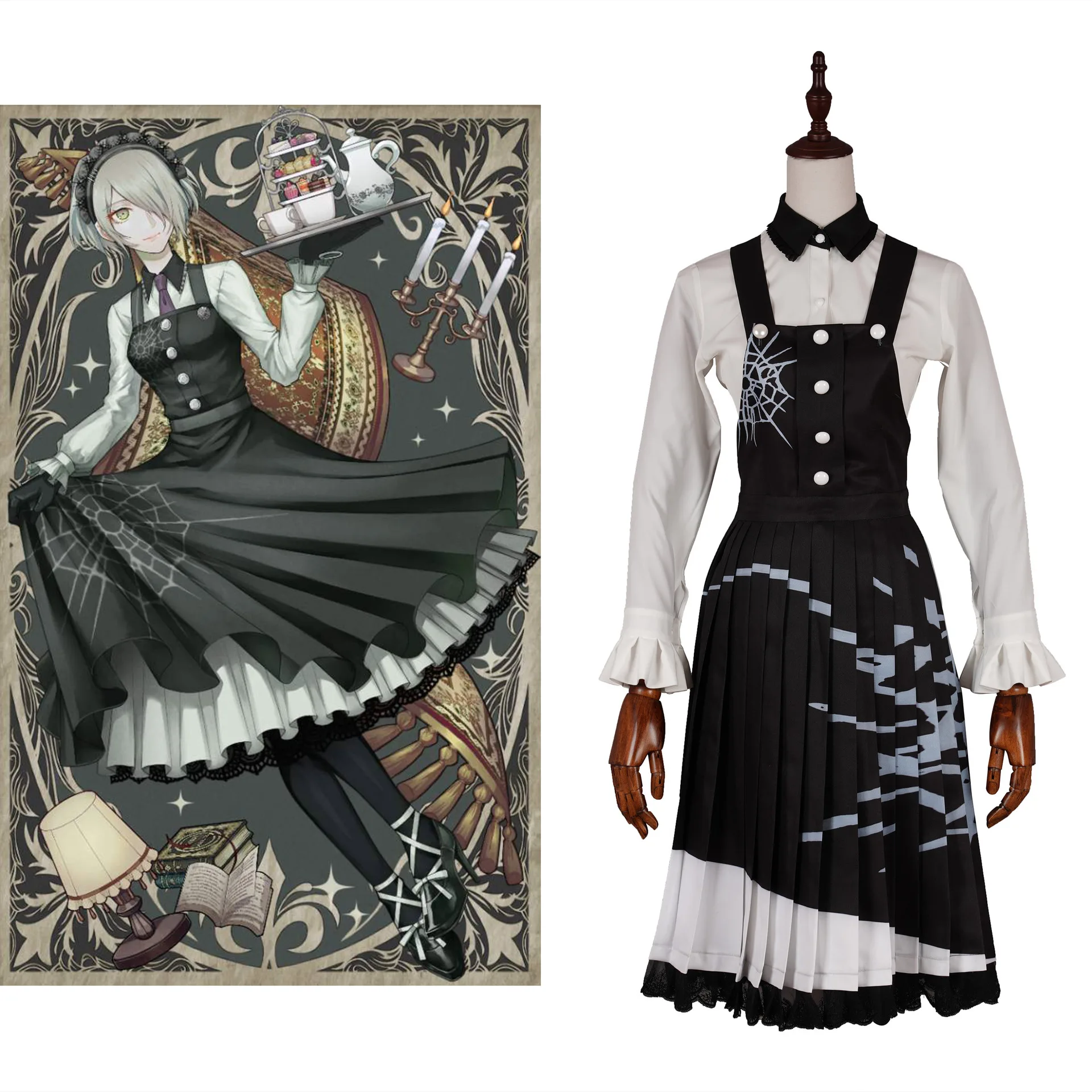 Anime New Danganronpa V3 Tojo Kirumi Cosplay Costume Women's Uniform Suit Outfit Clothes wigs Halloween Carnival Cosplay
Anime New Danganronpa V3 Tojo Kirumi Cosplay Costume Women's Uniform Suit Outfit Clothes wigs Halloween Carnival Cosplay