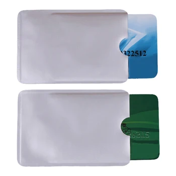10pcs/set RFID Shielded Card Blocking 13.56mhz IC Card Protection NFC Security Card Prevent Unauthorized Scanning
10pcs/set RFID Shielded Card Blocking 13.56mhz IC Card Protection NFC Security Card Prevent Unauthorized Scanning