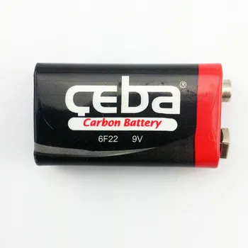 Energy Density Shelf Life 9V 6F22 Zinc Carbon Battery For Remote Control
Energy Density Shelf Life 9V 6F22 Zinc Carbon Battery For Remote Control