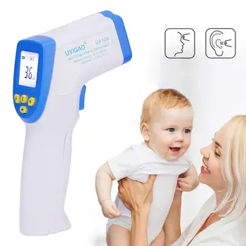 Digital Professional Thermometer DT8018 Non-contact Baby Adult Forehead Infrared Thermometer LCD Backlight Termometro DHL Free
Digital Professional Thermometer DT8018 Non-contact Baby Adult Forehead Infrared Thermometer LCD Backlight Termometro DHL Free