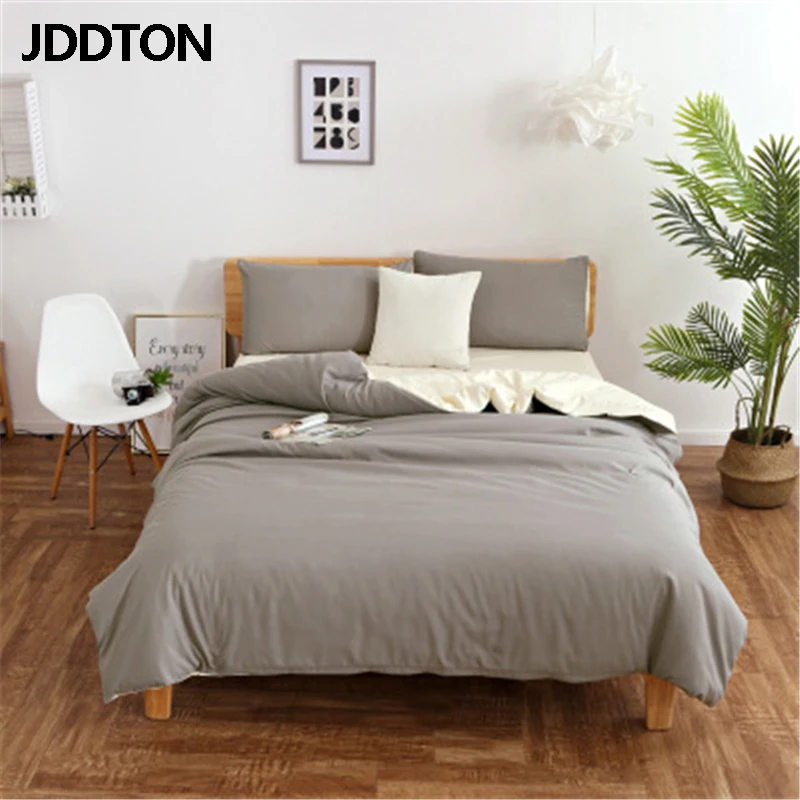 JDDTON Bedding Set 2019 New Arrival Classic Solid Color Simple Style Bed Linings Duvet Pillowcase Cover Bed Sheet 14 Color BE001
JDDTON Bedding Set 2019 New Arrival Classic Solid Color Simple Style Bed Linings Duvet Pillowcase Cover Bed Sheet 14 Color BE001