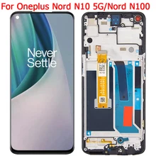 Écran tactile LCD avec châssis, 6.49 pouces, pour Oneplus Nord N10 5G BE2029=