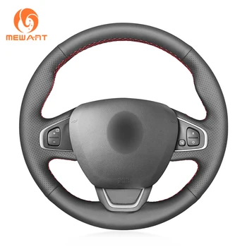 MEWANT Black Artificial Leather Wrap Car Steering Wheel Cover for Renault Clio 4 (IV) Kaptur Captur 2016 2017 2018 2019-2020
MEWANT Black Artificial Leather Wrap Car Steering Wheel Cover for Renault Clio 4 (IV) Kaptur Captur 2016 2017 2018 2019-2020