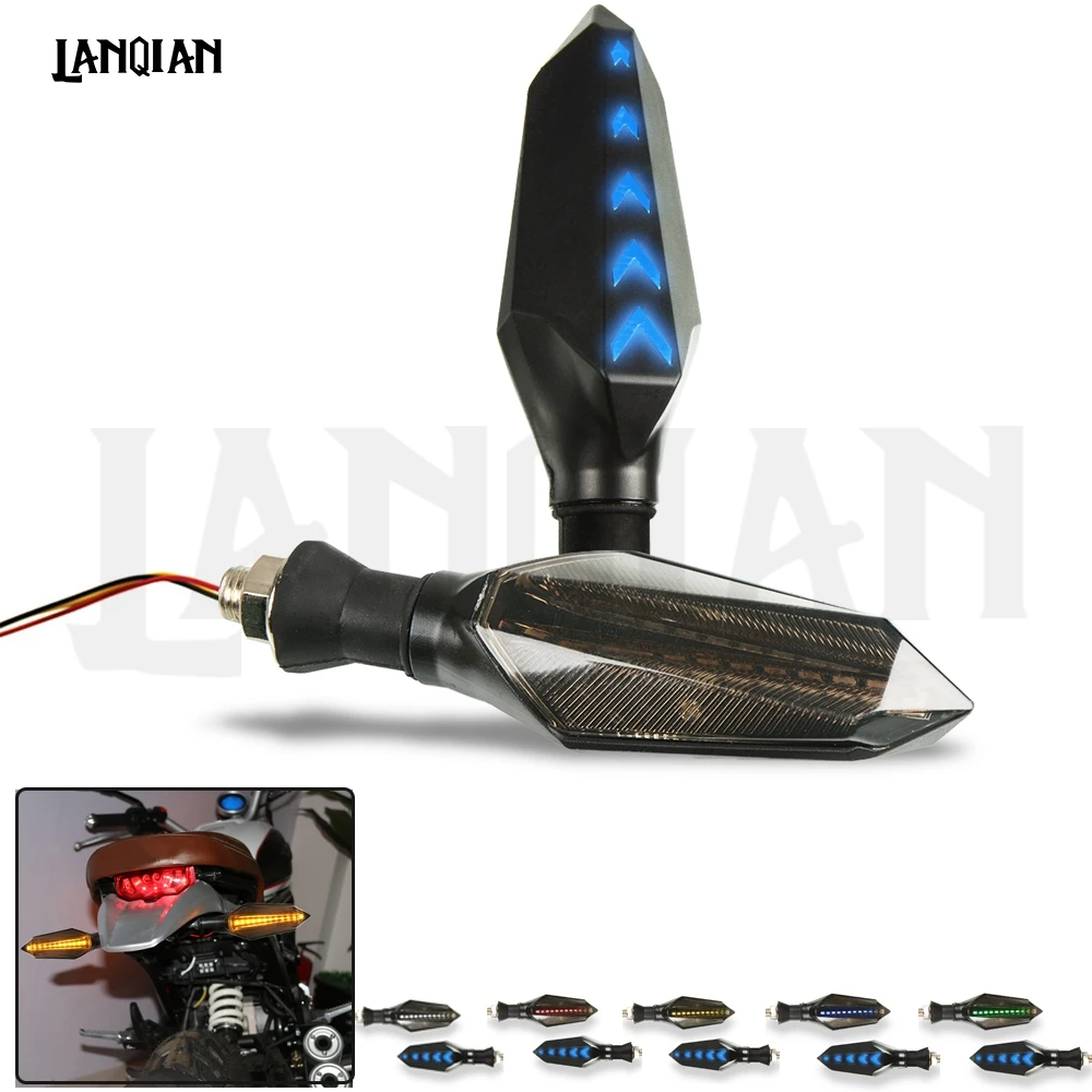 Turn Signal Lights Motorcycle Universal Arrow Blinker indicator LED Turn Signal Flowing Light Tail Lights Brake lamp 12 LED
Turn Signal Lights Motorcycle Universal Arrow Blinker indicator LED Turn Signal Flowing Light Tail Lights Brake lamp 12 LED