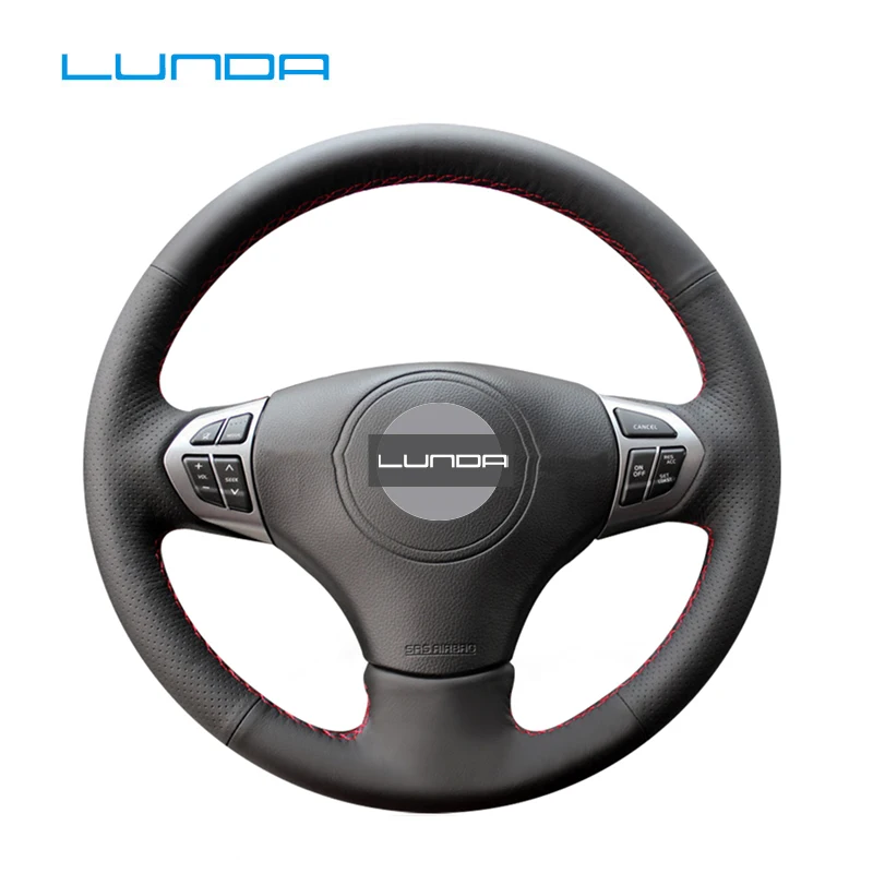 DIY Custom Hand-Stitched Artificial Leather Car Steering Wheel Cover for Suzuki Grand Vitara 2006 2007 2008 2009-2014
DIY Custom Hand-Stitched Artificial Leather Car Steering Wheel Cover for Suzuki Grand Vitara 2006 2007 2008 2009-2014