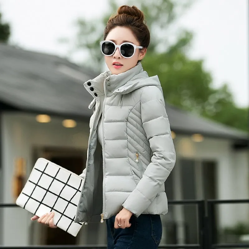 Autumn Waist Hugging Cotton Coat Women's Short Coat 2018 New Style Fashion Korean-style Autumn & Winter Cute Adorable Sweet Vers
Autumn Waist Hugging Cotton Coat Women's Short Coat 2018 New Style Fashion Korean-style Autumn & Winter Cute Adorable Sweet Vers