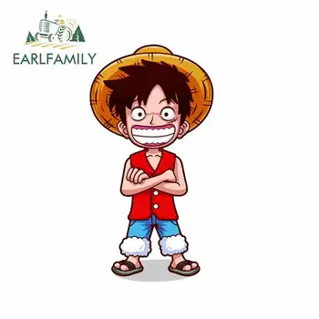 EARLFAMILY 13cm x 10.4cm One Piece Luffy Car Decal Sticker Anime Cartoon Oem Glue Sticker Helmet Motorcycle Accessories
EARLFAMILY 13cm x 10.4cm One Piece Luffy Car Decal Sticker Anime Cartoon Oem Glue Sticker Helmet Motorcycle Accessories