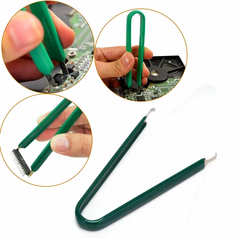 U Type IC Chip Extractor for ROM Extraction Removal Puller DIP Encapsulation Extraction Pull Up Machine Clip Repair Tool
U Type IC Chip Extractor for ROM Extraction Removal Puller DIP Encapsulation Extraction Pull Up Machine Clip Repair Tool